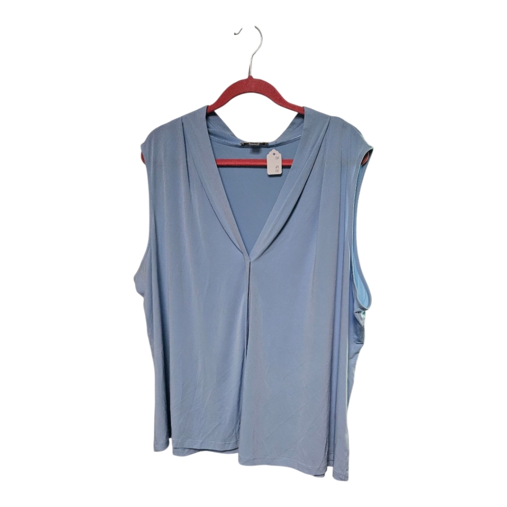 Calvin Klein Blue Relaxed Muscle Tee
